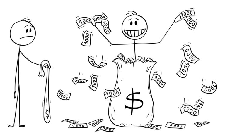 Throwing-money-stickman-illustration-best-money-decisions-credit-cards