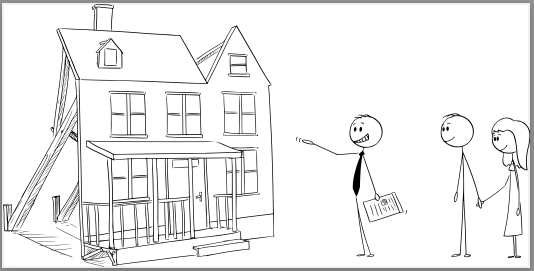 Stickman-realtor-showing-house-to-couple