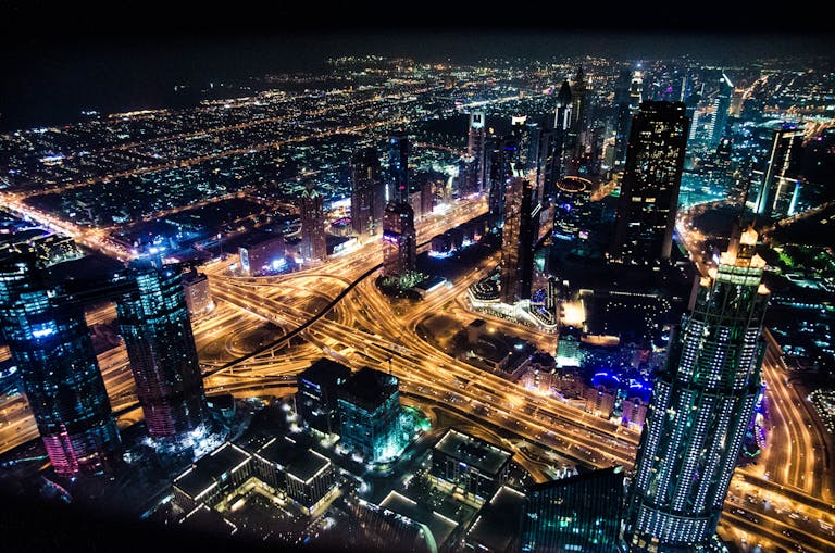 Timelapse Cityscape Photography during Night Time